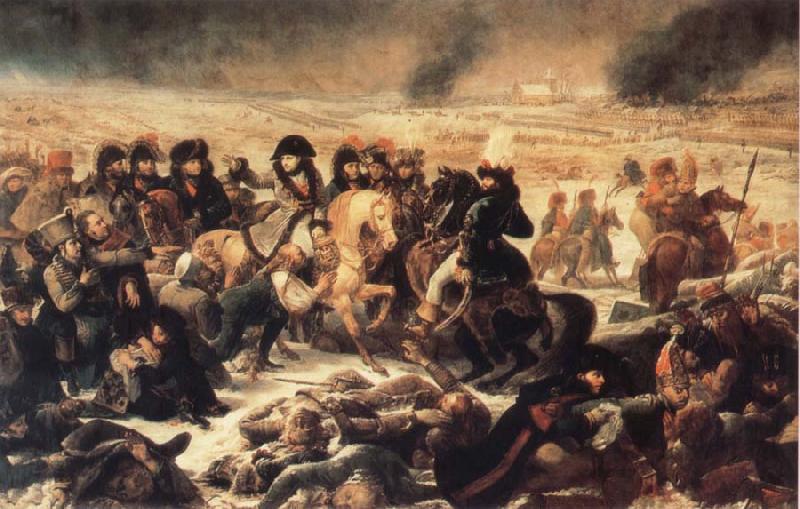Baron Antoine-Jean Gros Napoleon at the Battlefield of Eylau Germany oil painting art